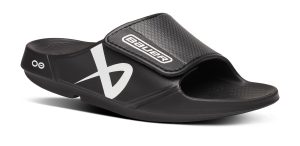 BAUER/OOFOS Men's OOahh Sport Flex Sandal – Black
